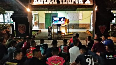 Prajurit Ajusta Nobar Wawancara Jenderal Handal