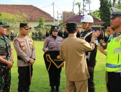 Apel Gelar Pasukan Operasi Ketupat Candi 2024 Polresta Magelang