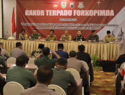 Rakor Terpadu Jaga Kondusivitas Wilayah dan Stabilitas Ekonomi Magelang Raya