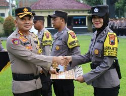 41 Personel Polri Terima Penghargaan dari Kapolresta Magelang