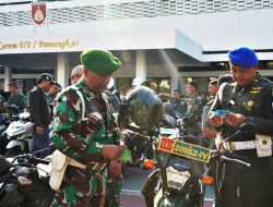 Korem 072/Pamungkas Gelar Pemeriksaan Kendaraan