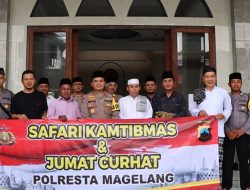 Dalam 4 Bulan, Safari Kamtibmas Polresta Magelang Sambangi 765 Masjid