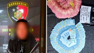 Diduga Edarkan Uang Palsu di Pasar, Seorang Perempuan Diamankan Polisi