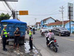 Truk Pelanggar Aturan Lalulintas Mudik Ditindak