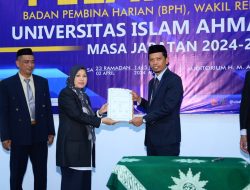BPH, Wakil Rektor dan Dekan UIAD 2024-2028 Resmi Dilantik