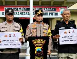 Berprestasi, Dua Anggota Polresta Magelang Diberangkatkan Umroh Gratis