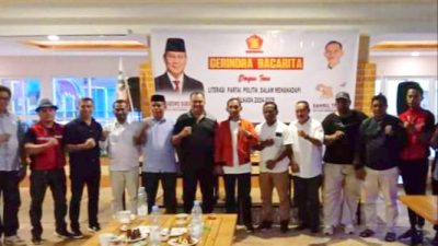 Anton Piga Hadiri “Gerindra Bacarita”
