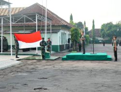 Yonarmed 11 Kostrad Laksanakan Upacara Peringatan Hari Kebangkitan Nasional