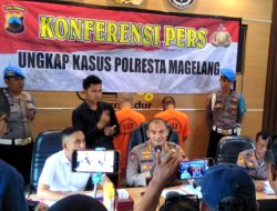 Polresta Magelang Ungkap Kasus Pembakaran Motor di Srumbung