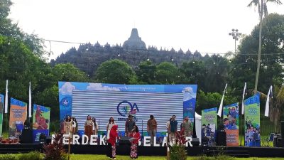 Pameran dan Festival Bulan Merdeka Belajar, Stan Disdikbud Kabupaten Magelang Paling Menarik