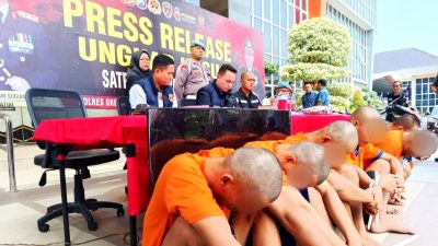 Satreskrim Polres Gresik Ungkap Kasus Pencurian
