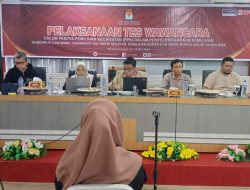 KPU Sinjai Tes Wawancara Calon Anggota PPK, Peserta Was-was