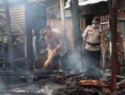 Sejumlah Kios Pasar Malam di Kota Tegal Ludes Dilalap Si Jago Merah