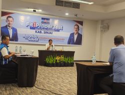 Mantapkan Mengabdi untuk Sinjai, Haji Badris Jalani Fit and Proper Test di Demokrat Sulsel