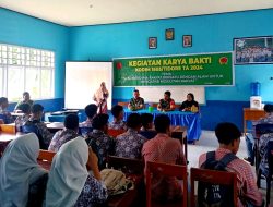 Kodim 1505/Tidore Sosialisasi Wasbang di SMA Negeri 9 Tikep