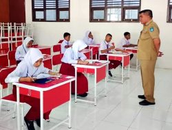 Hari Pertama US, SD Negeri 24 Dikunjungi Petinggi Disdik Kota Ternate