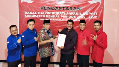 Melalui PDIP, Windu Suko Basuki Daftarkan Diri Sebagai Calon Bupati Kendal
