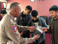 Polres Blitar Kota Desiminasi Keselamatan Berlalulintas