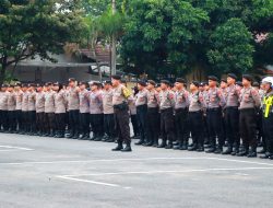 Tabligh Akbar, Polres Kediri Siagakan Ratusan Personel dan Nakes
