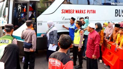 Jamaah Calon Haji Diberangkatkan, Begini Pelayanan Polres Magelang Kota