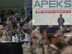 Dibuka Presiden RI Joko Widodo, PJ Sekda Makassar Hadiri Pembukaan Rakernas Apeksi XVII