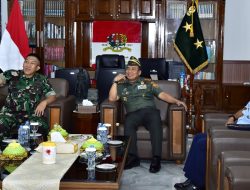 Gubernur Akmil Sambut Hangat Danjen Akademi TNI