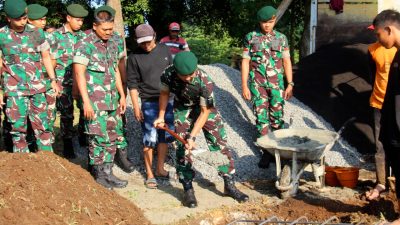 Yonarmed 1 Kostrad Bangun Tandon Air