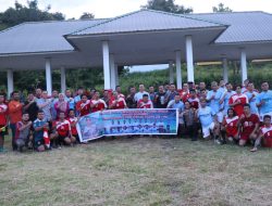 Pererat Silaturahmi Jelang Pilkada, Panwascam Sinjai Timur Ikut Serta Tour Sepak Bola Kambtibmas 
