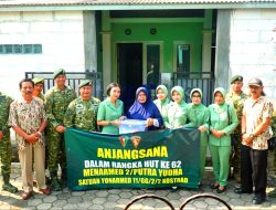 Komandan Batalyon Armed 11 Kostrad Anjangsana ke Warakawuri