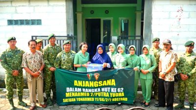 Komandan Batalyon Armed 11 Kostrad Anjangsana ke Warakawuri