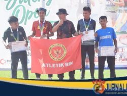 Membanggakan, Pelari Asal Desa Rancawuluh Ini Raih Medali Perunggu di Kejurnas Jateng Open 2024
