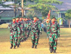 Prajurit Yonarmed 1 Kostrad Laksanakan Upacara Peringatan Hari Lahir Pancasila