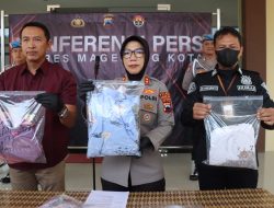Satreksrim Polres Magelang Kota Amankan Pelaku Pembuang Bayi