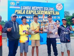 Lomba Merpati Kolong Kapolsek Muntilan Cup Semarakkan Hari Bhayangkara