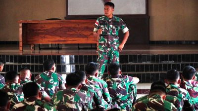 Dukung Tugas Pokok TNI, Yonarmed 11 Kostrad Terapkan Ilmu Teritorial