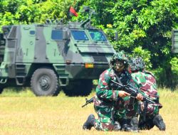 Yonarmed 1 Kostrad Gelar Latihan UST Tingkat Seksi
