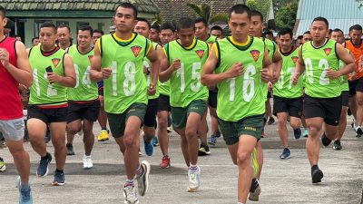 Prajurit Yonarmed 1 Kostrad Laksanakan Tes Garjas Periodik