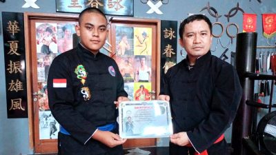 Tekun Berlatih, Akbar Capai Level Pelatih Beladiri Wingchun