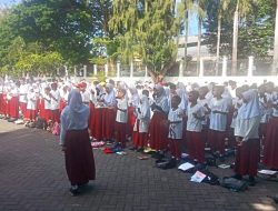 Hari Kedua MPLS SMP Negeri 1 Berlangsung di Benteng Orantje