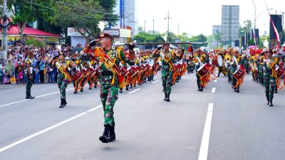 Kirab Pamitan Taruna Akmil Tingkat IV/Sermatutar Capaja TNI AD 2024