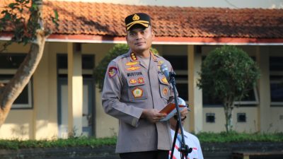 Jadi Pembina Upacara di SMK Muhammadiyah 2 Borobudur, Kapolresta Magelang Sampaikan Arahan