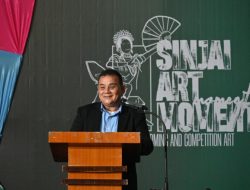 Pj Bupati Sinjai Hadiri Seminar dan Pameran Seni Rupa Komunitas Perupa Topekkong