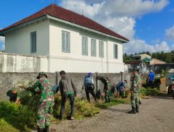 Kodim Sinjai Gelar Kerja Bakti di Benteng Balangnipa