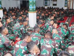 Yonarmed 11 Kostrad Laksanakan Doa Bersama Demi Keberhasilan Tugas