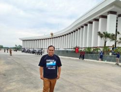 Promosi Wisata Simeulue, Pj Bupati Simeulue Pakai Baju Kaos Bergambar Pulau Mincau di IKN