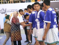 Indira Yusuf Ismail Buka Turnamen Basket Honda DBL with Kopi Good Day Sulawesi Selatan