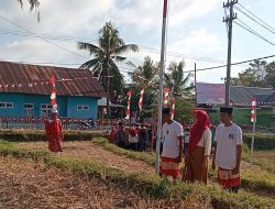 Peringatan HUT RI ke 79 di Desa Lamatti Riaja Sinjai Bernuansa Pertanian