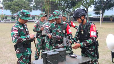 Jelang Latma Super Garuda Shield, Danyonarmed 1 Kostrad Cek Kesiapan Personel dan Materiil