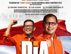 Pasangan Danny – Azhar segera Deklarasi sebagai Cagub dan Cawagub Sulsel dengan Cara Unik