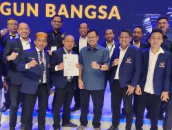 Muzayyin Arif-Ikhsan Hamid Terima B1 KWK Partai Nasdem